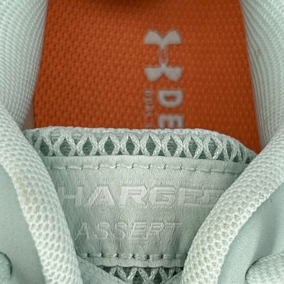 Under Armour Womens Mint Green Charged Assert 9 Low Top Size 8.5 Running Shoes - Picture 10 of 10